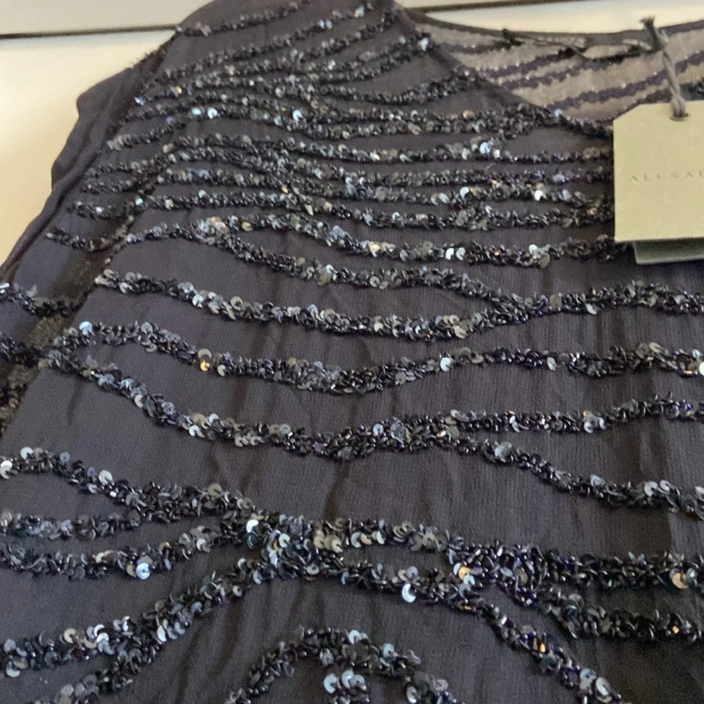 NWT ALLSAINTS ALES TEE DRESS - Picture 9 of 10